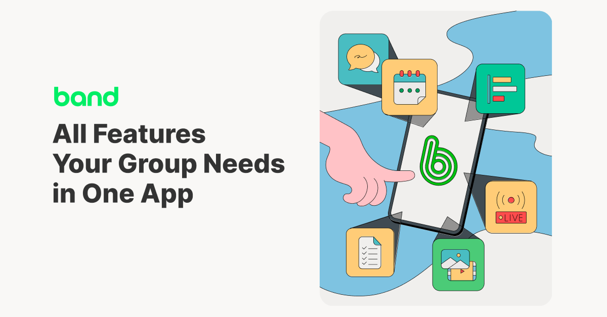 All-in-One Group Communication App | BAND App