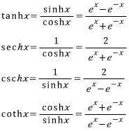 [1.6] hyperbolic function : 네이버 블로그