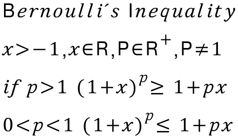 [부등식] Bernoulli's inequality : 네이버 블로그