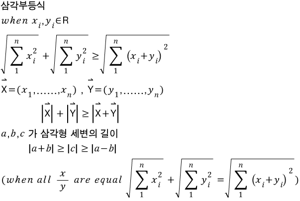 [부등식] 삼각부등식 : 네이버 블로그