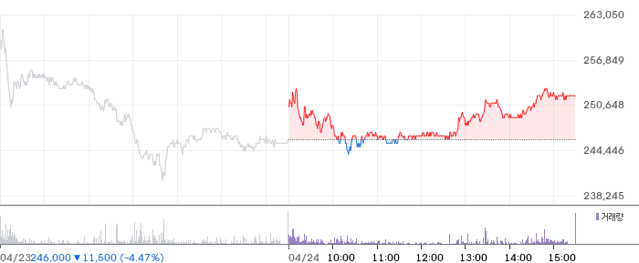 포스코퓨처엠 일봉 차트