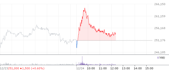 종목 시세 차트