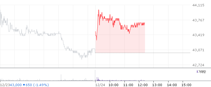 종목 시세 차트
