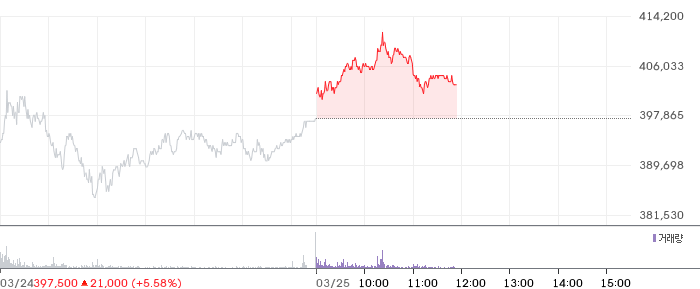 삼성SDI 일봉 차트