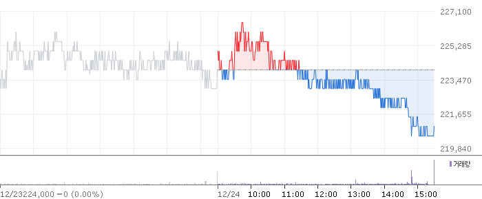 종목 시세 차트