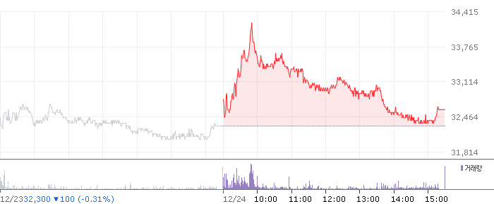 종목 시세 차트