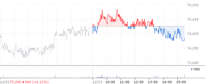 종목 시세 차트