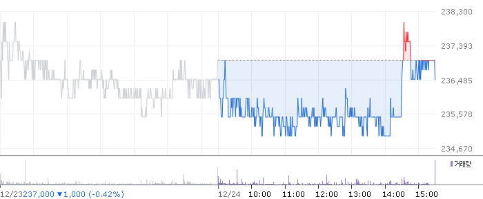 종목 시세 차트