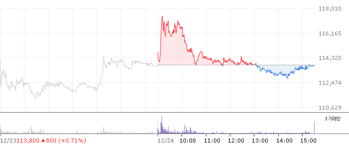 종목 시세 차트