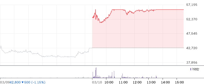 안트로젠 일봉 차트