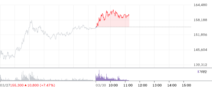 엘앤에프 일봉 차트