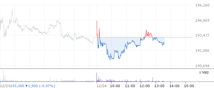 종목 시세 차트