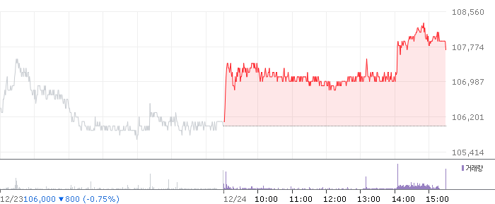 종목 시세 차트