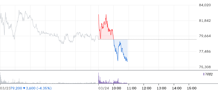 대덕전자 일봉 차트