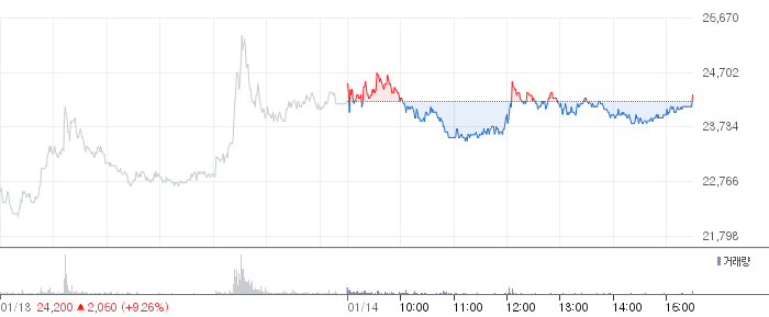 뉴로핏 일봉 차트