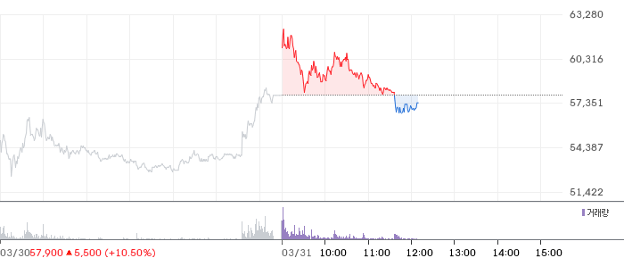 SK이터닉스 일봉 차트