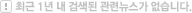 최근 1년 내 검색된 관련뉴스가 없습니다.