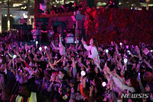 K-pop concert at Dubai Expo