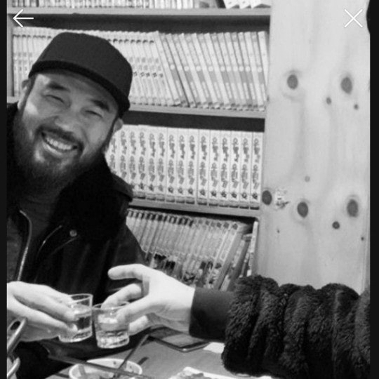 instagram post of Choiza with the late Hyunbae Lee