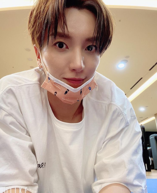 Kpop group Super Junior Leeteuk