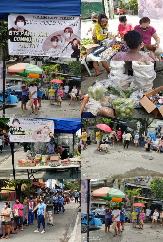 BTS Jimin Community Pantry