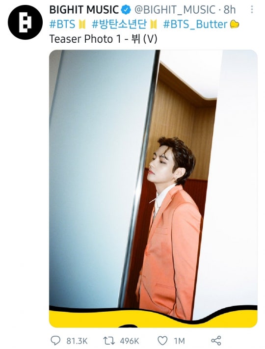 bts v sexy charisma butter teaser