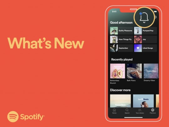 Spotify 'What's New'