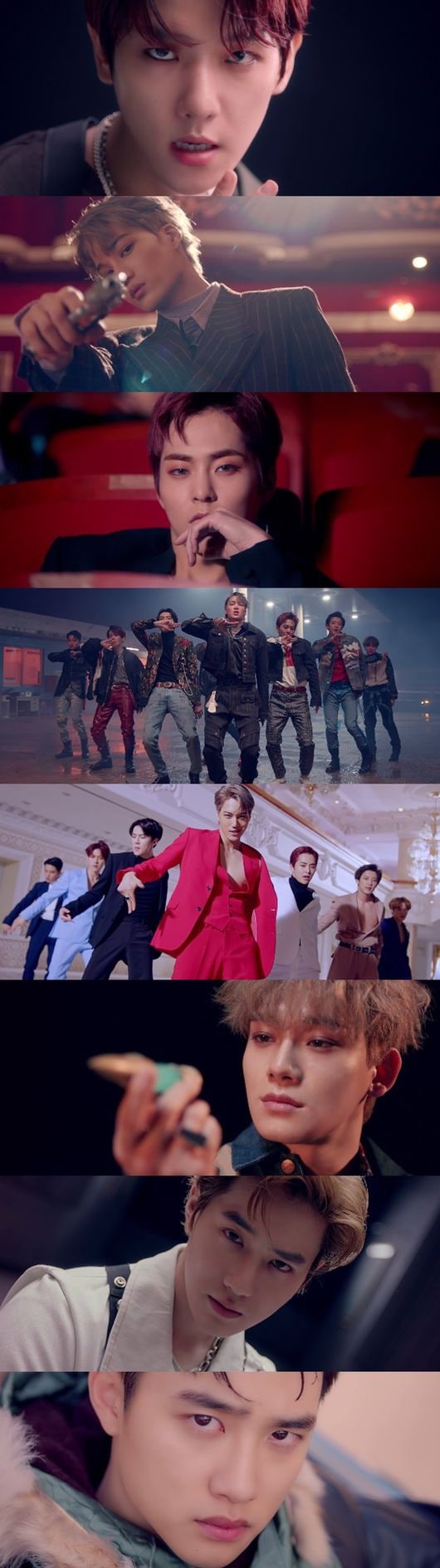 EXO 'Love Shot' ile geri döndü