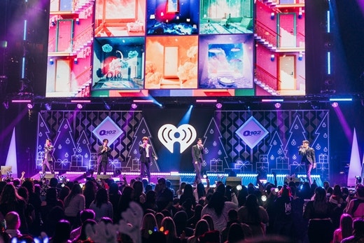 MONSTA X at the 'Jingle Ball' Tour