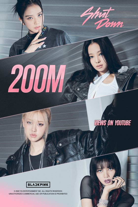 YG LIFE – BLACKPINK's 'Pink Venom' and 'Shut Down' Reaches 400