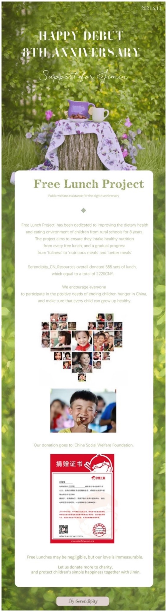 BTS Jimin's Fan club project