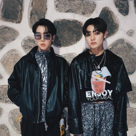 A.C.E members Byeongkwan Kim and Chan