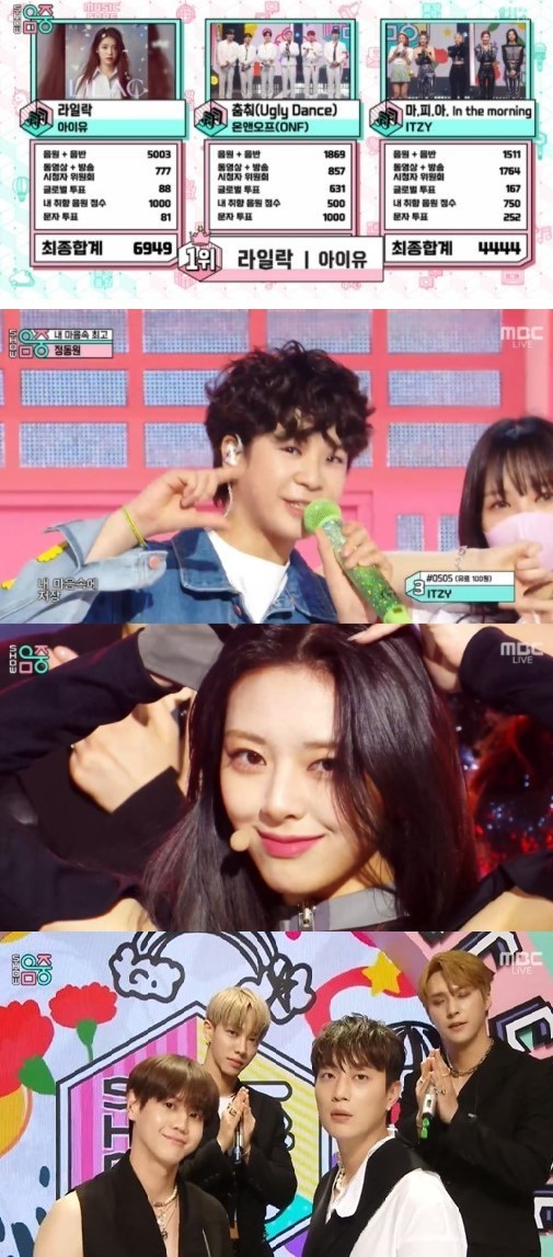 IU, ONF, and ITZY