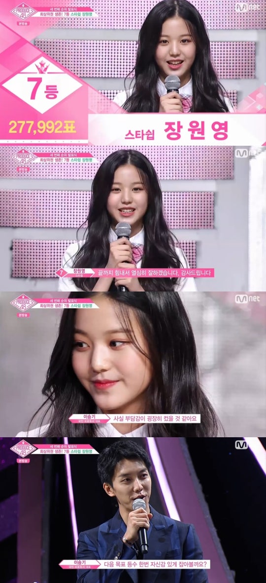 Í”„ë¡œë“€ìŠ¤48 Ìž¥ì›ì˜ Ì„¸ Ë²ˆì§¸ Ìˆœìœ„ Ë°œí‘œì‹ì„œ 1ë“± 7ë“± Í•˜ë½ Ë””ìŠ¤íŒ¨ì¹˜ Ë‰´ìŠ¤ëŠ” ÍŒ©íŠ¸ë‹¤