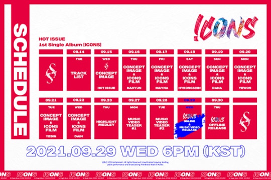 HOT ISSUE ICONS scheduler