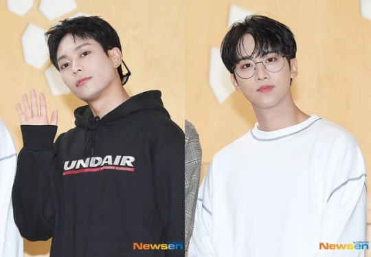 KNK Inseong jeong and Heejun Oh