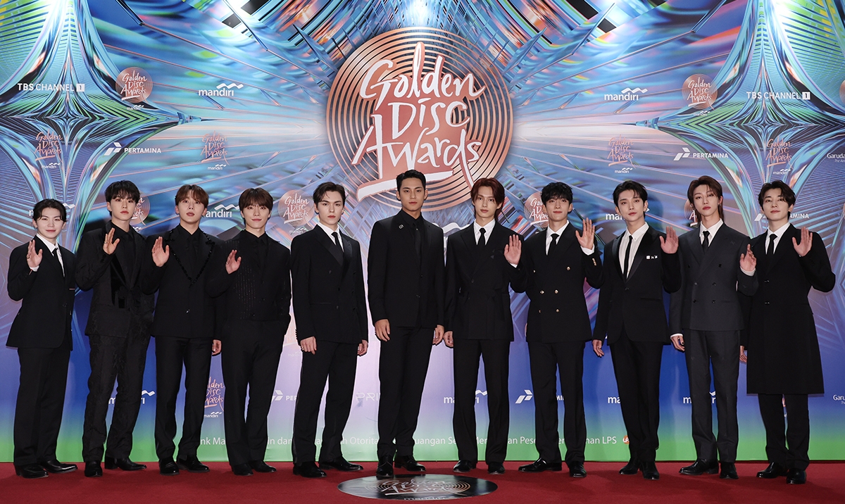 <b>골든디스크</b> 대상에 음반 <b>세븐틴</b>·음원 <b>뉴진스</b>