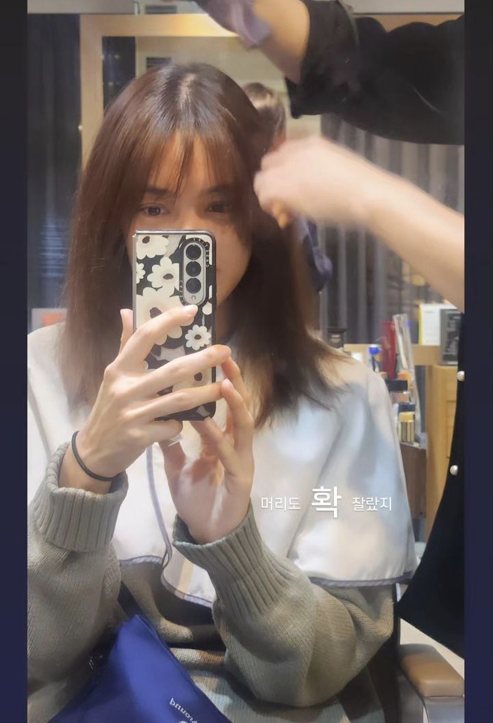 '<b>이혼</b>' <b>안현모</b>, 우아한 변신…"머리도 확 잘랐다"[핫픽]