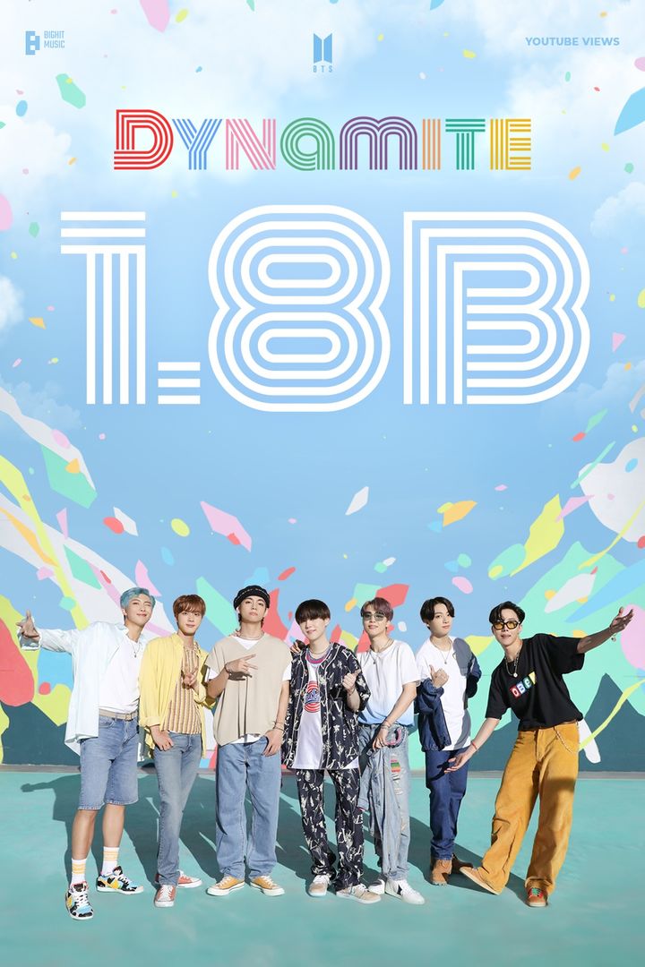 <b>방탄소년단</b>, 첫 <b>18억뷰</b> 뮤비 생겼다…'다이너마이트'