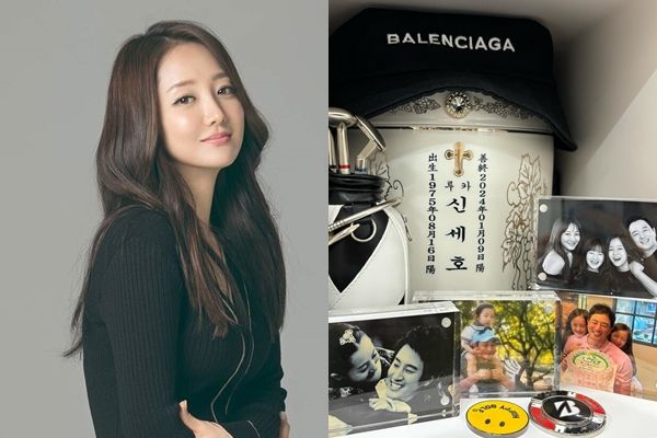<b>남편</b>상 <b>사강</b>, 절절한 그리움 "거기선 아프지마"