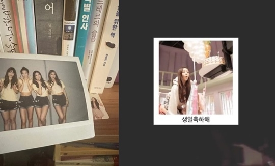 <b>카라 한승연</b>·<b>강지영</b>, 故구하라 추억 “생일 축하해”