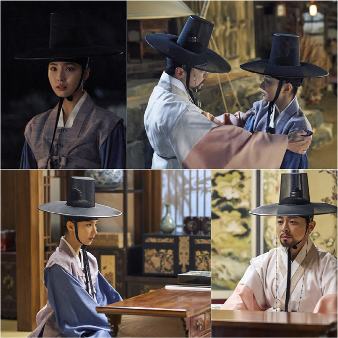 '<b>세작</b>' 조정석, 신세경을 위한 호위무사?…꿀뚝뚝 눈빛 포착