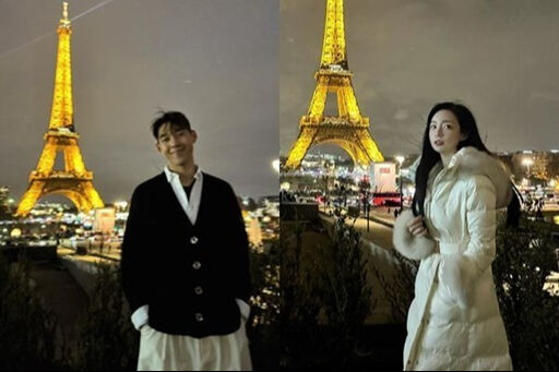 7살 차이 곽민선·<b>송민규</b>, 파리서 데이트?…열애설에 소속사는 “확인 불가”