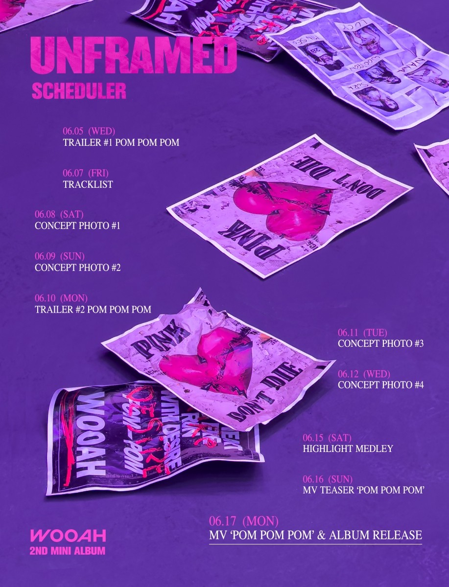 WOOAH Confirms Comeback with New Mini Album ‘UNFRAMED’ - Trends - In