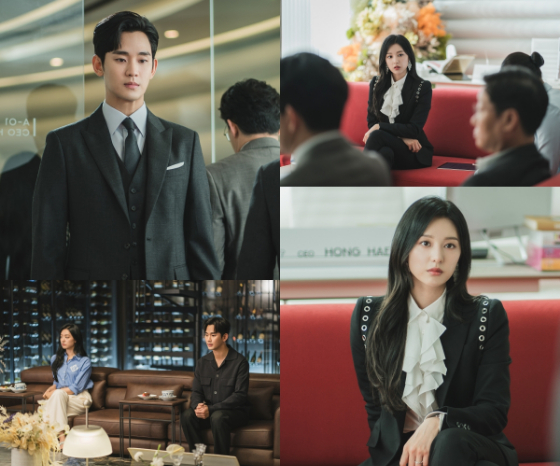 <b>김수현</b>김지원, 불화설 불 붙는다..<b>부부싸움</b> 현장 포착 [눈물의 <b>여왕</b>]