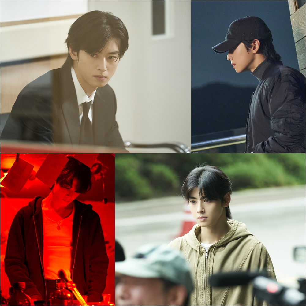 <b>차은우</b>의 퇴폐美라니..섬뜩함 공존하는 다크 <b>빌런</b>[<b>원더풀</b> 월드]