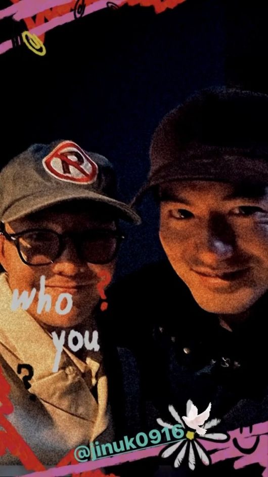 '무혐의' <b>지드래곤</b>x<b>이진욱</b>, 만남 성사...밝은 미소로 '활짝'