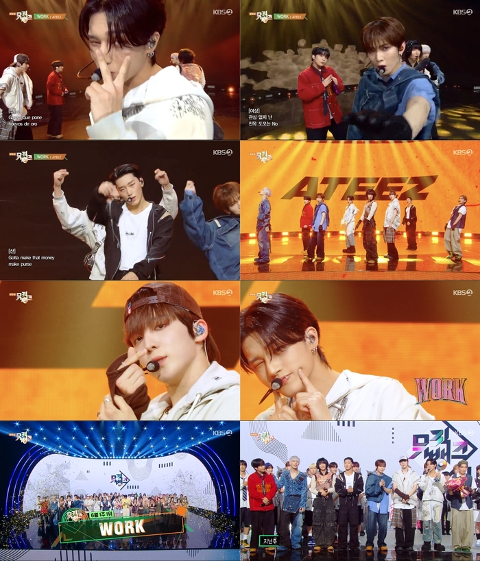 ATEEZ Wins First Place on 'Music Bank,' Achieving Dual Crown in Music ...