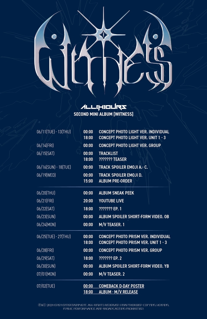 ALL (H)OURS Makes a Comeback with Second Mini Album ‘WITNESS’ After 6