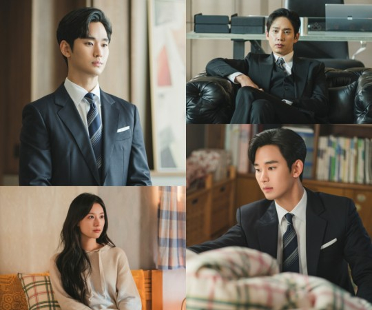 ‘<b>눈물의</b> 여왕’ <b>김수현</b>, <b>박성훈에</b> 반격 시작…치열한 신경전